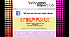 Desktop Screenshot of bollywoodsuperclub.com